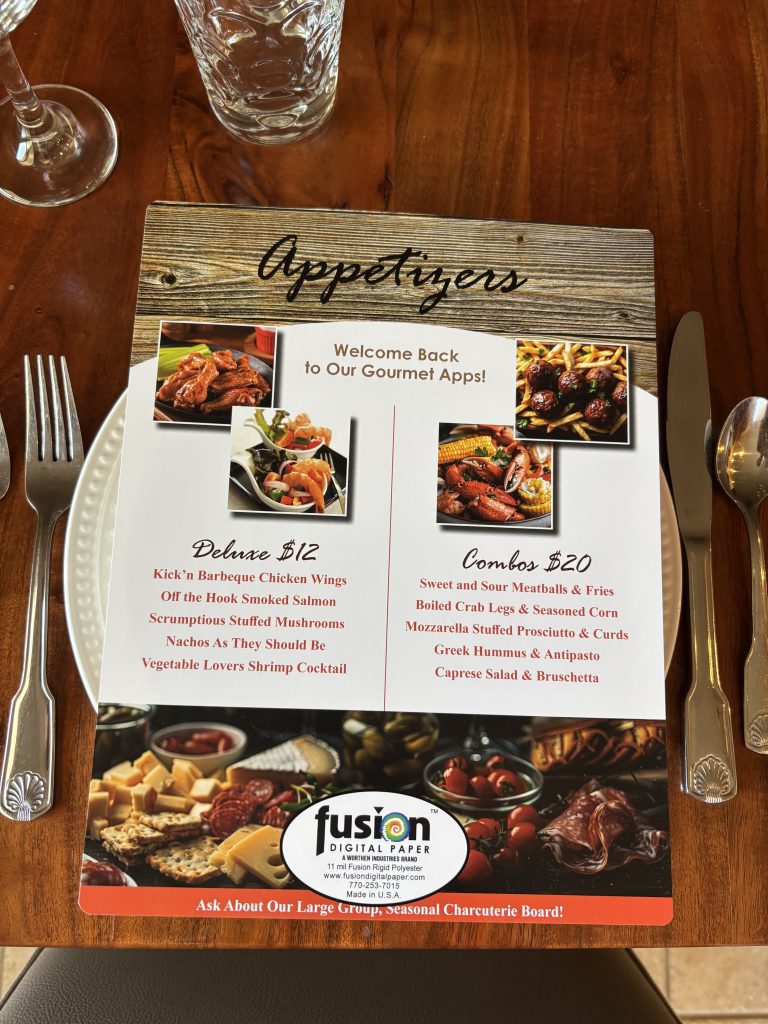 Promote With Confidence - Use 11 mil Fusion Rigid Polyester for Durable Outdoor Signage, Food and Beverage Menus, and More 1 Menus, tags, safety cards, outdoor signage, door hangers, parking permits and ID cards are just some of the many durable applications that have been field tested on 11 mil Fusion Rigid Polyester.